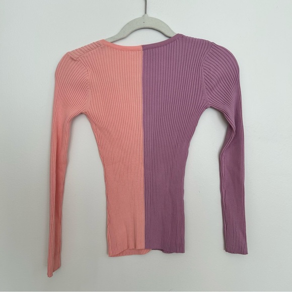 Staud Cargo Colorblock Cardigan - Picture 3 of 3